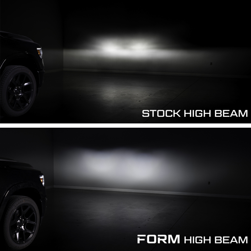 Ram 1500 Headlights - Front - FORM Lighting - Sequential LED Projector - `19-`24